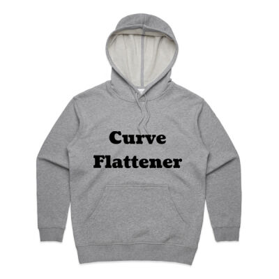 Curve Flattener Ladies Hoody Thumbnail