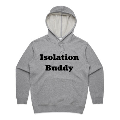 Isolation Buddy Ladies Hoody Thumbnail