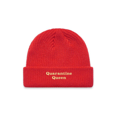 Quarantine Queen Unisex Beanie Thumbnail