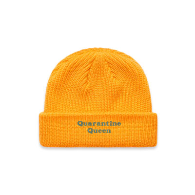 Quarantine Queen Unisex Beanie Thumbnail