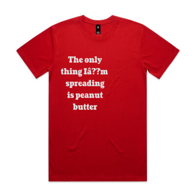 Peanut Butter Men’s T-shirt Deep Tone Thumbnail